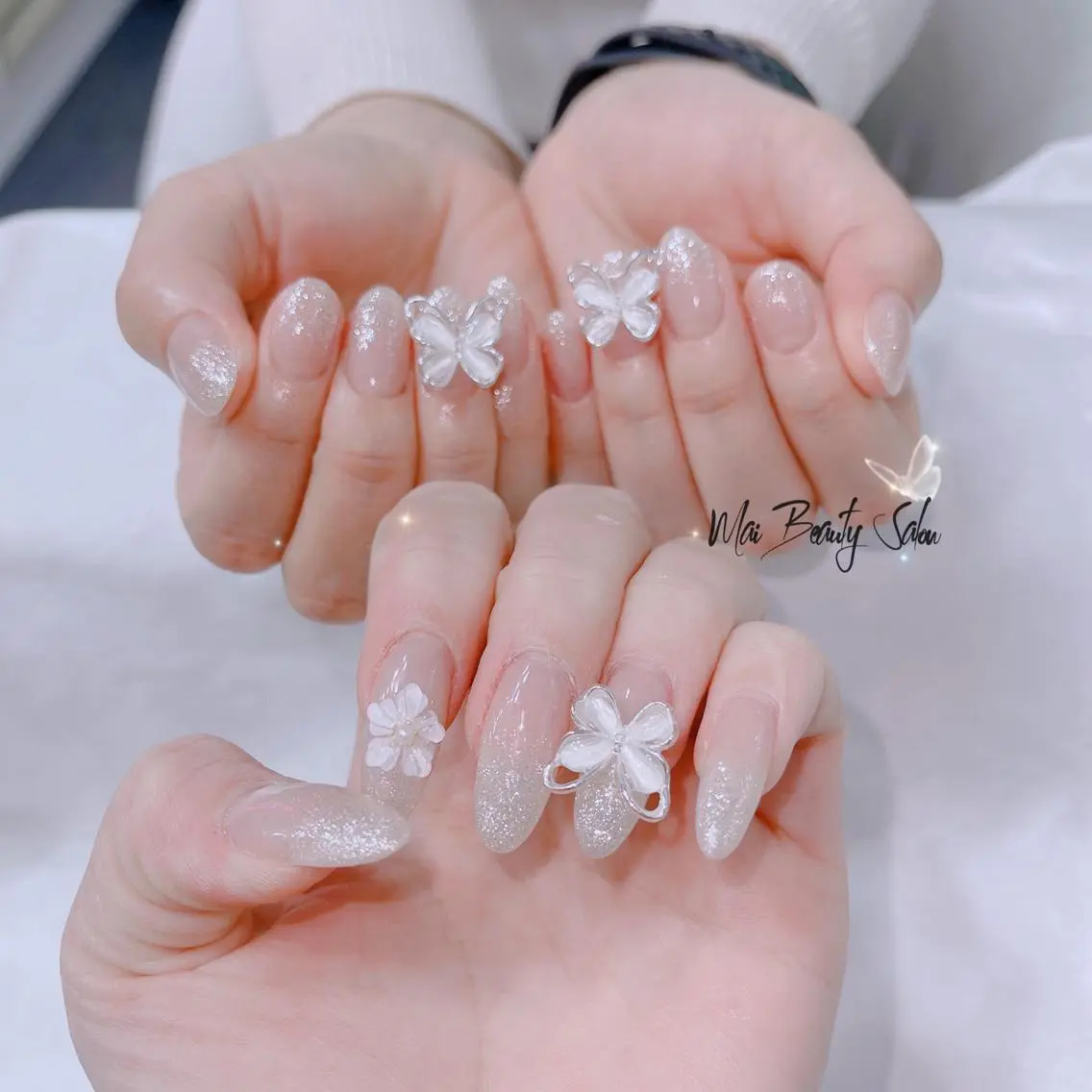 ネイル ジェルネイル パラジェル ワンホンネイル MaiBeauty Niのネイルデザイン