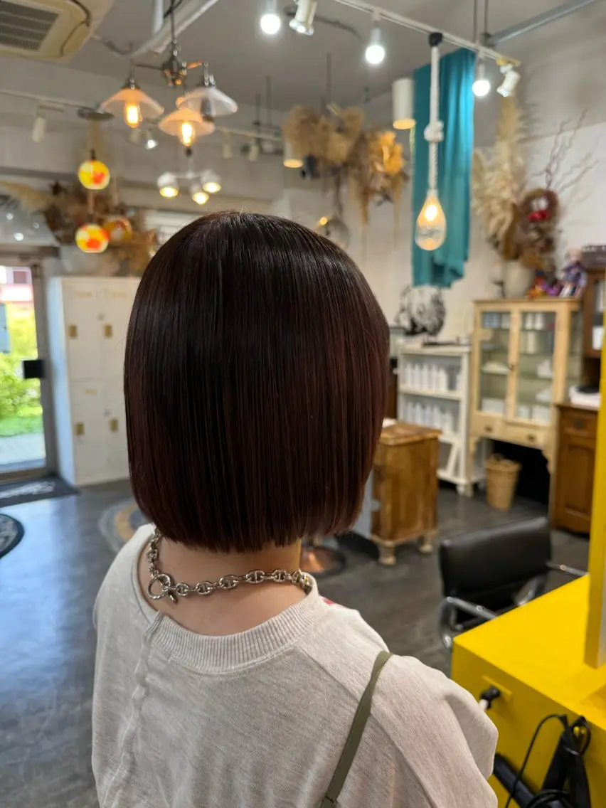 【ブリーチなし⚡️⚡️】60%off🎨 Wcolor🌈➕cut✂️の写真