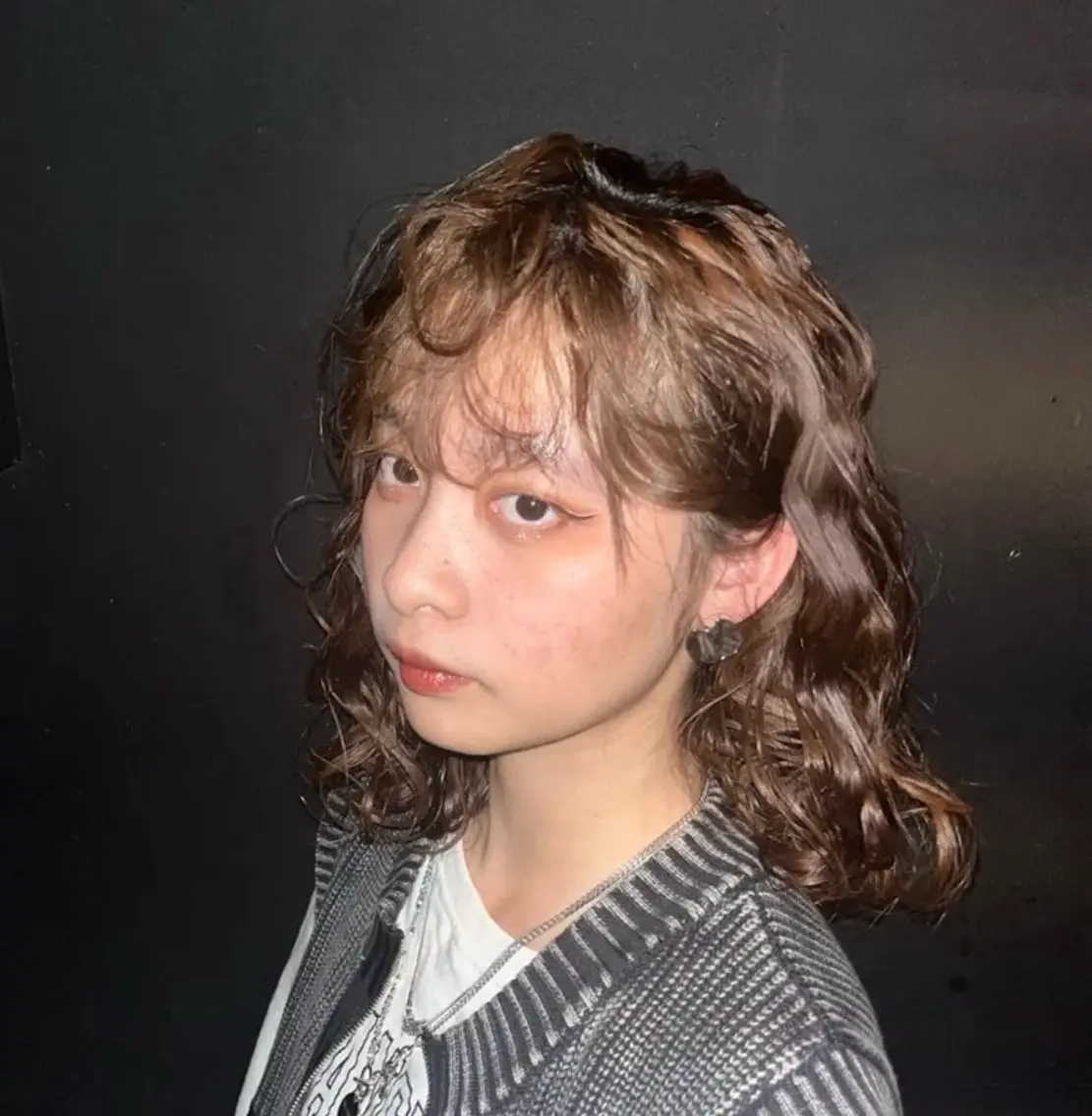 ミディアム ミディアムパーマ 似合わせカット パーマ kiri/ボブ・レイ ヤーカット🪐のヘアスタイル