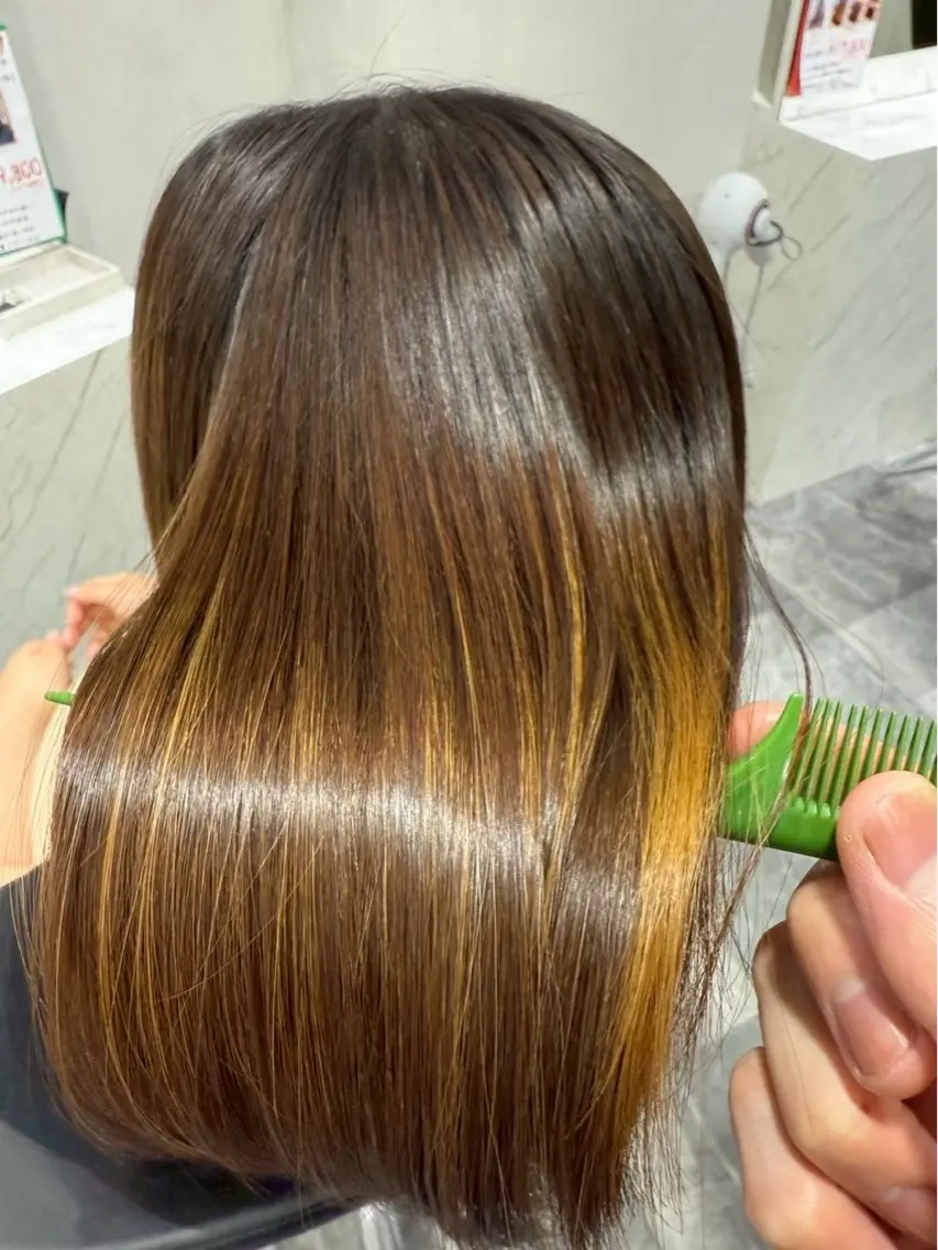 ミディアム 大山 透輝のヘアスタイル