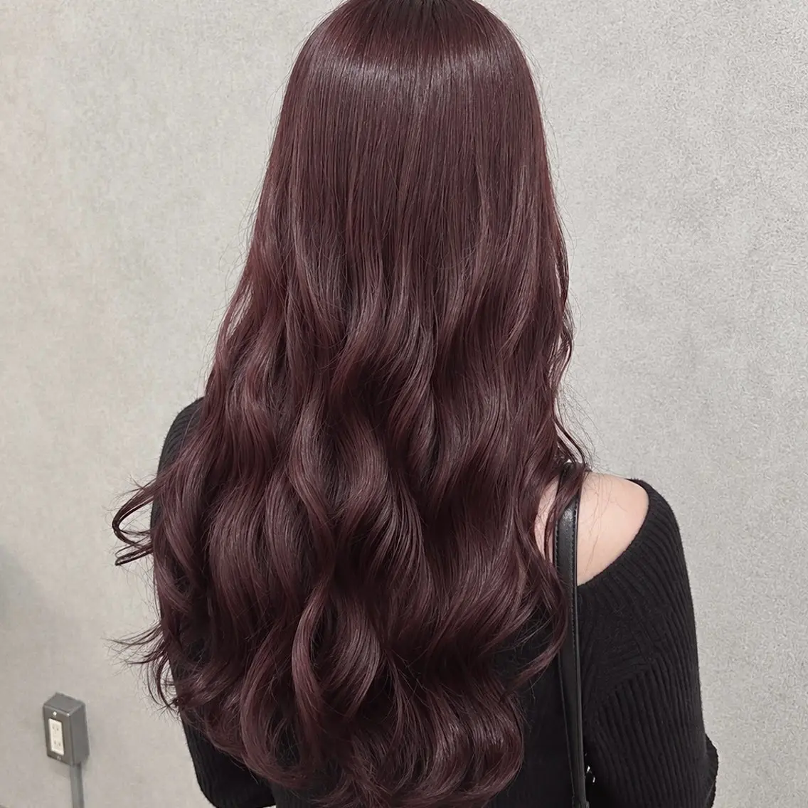 ロング カラー カット ヘアカラー トリートメント 澤木 愛美のヘアスタイル
