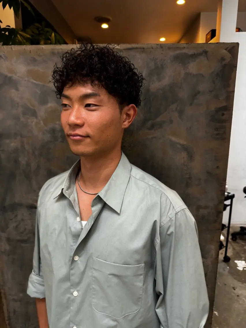パーマ 【Earth長岡】 新井翔壱のヘアスタイル