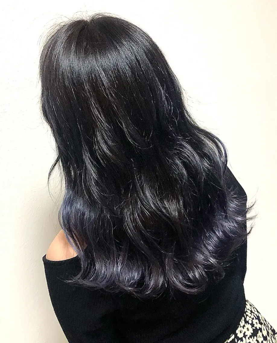 ミディアム カラー ヘアカラー 🦋 韓国hair 🖤 RAMのヘアスタイル