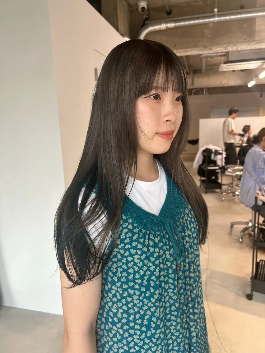 ロング kana shimizuのヘアスタイル