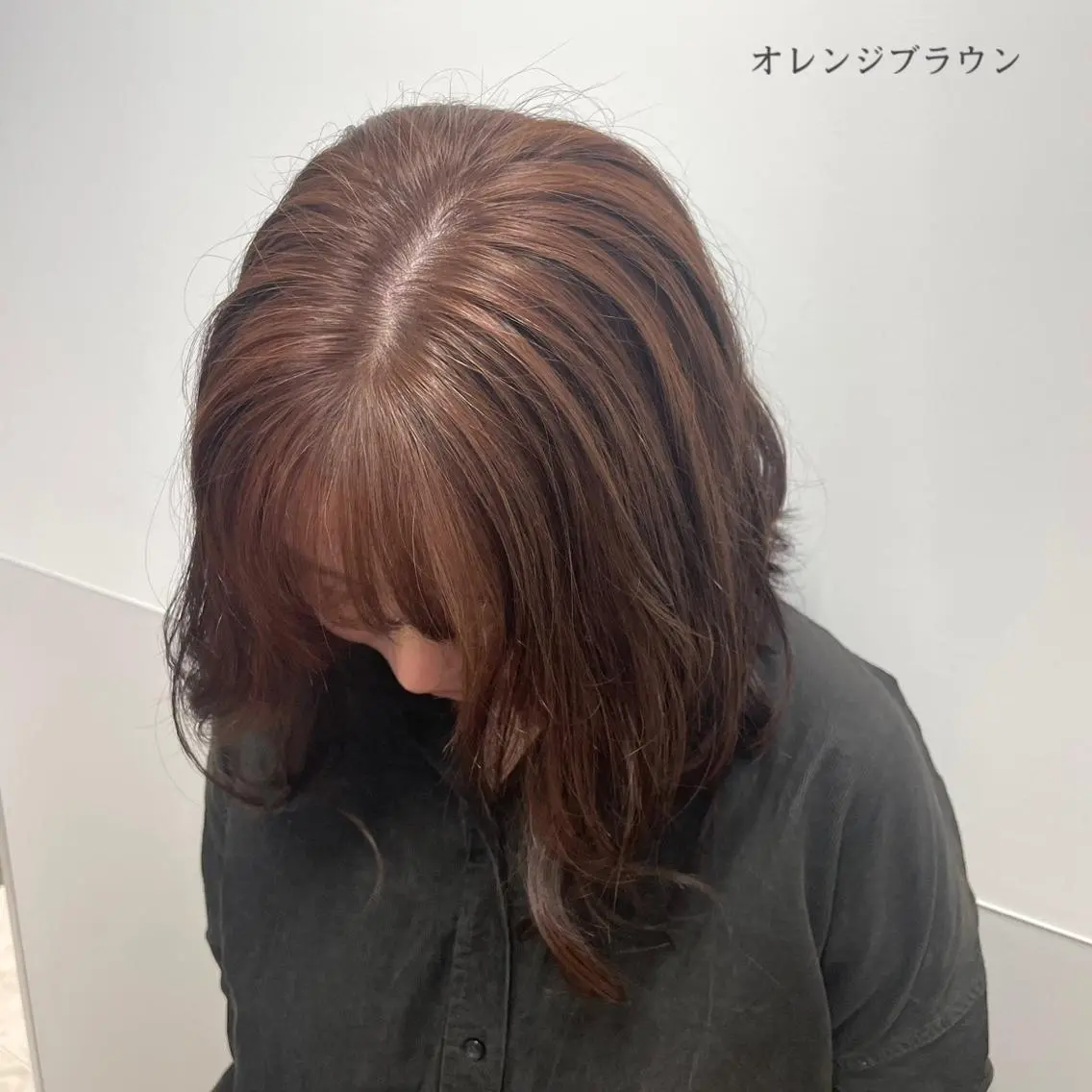 ミディアム SAKI ☺︎のヘアスタイル