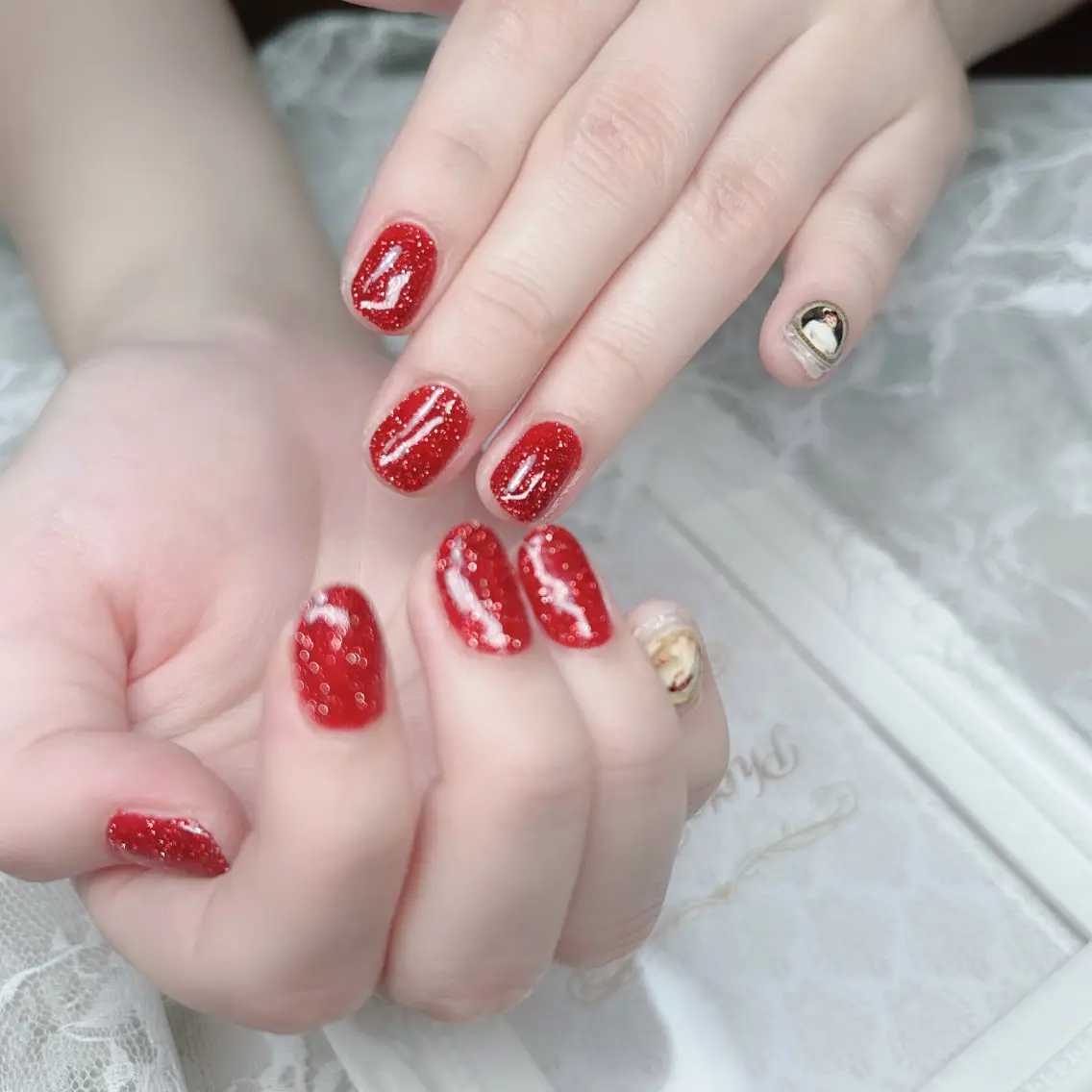 ネイル ハンドネイル 山田 彩花のネイルデザイン