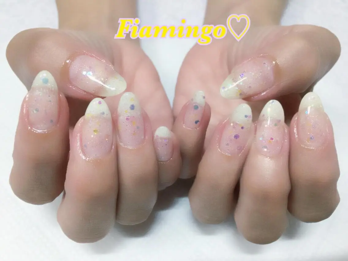 ネイル フィルイン/爪育成♡ 40代からのサロンのネイルデザイン