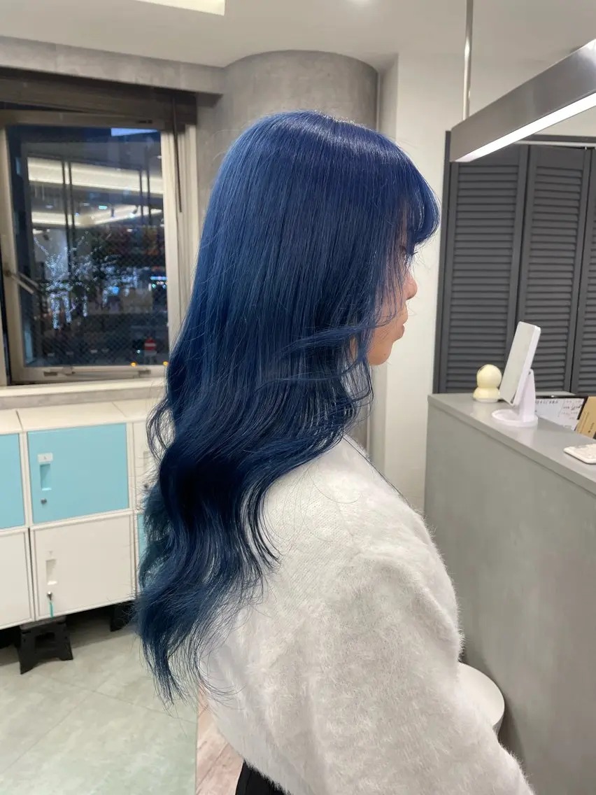 ロング ヘアカラー トリートメント ♡似合わせハイトーン ♡maiのヘアスタイル
