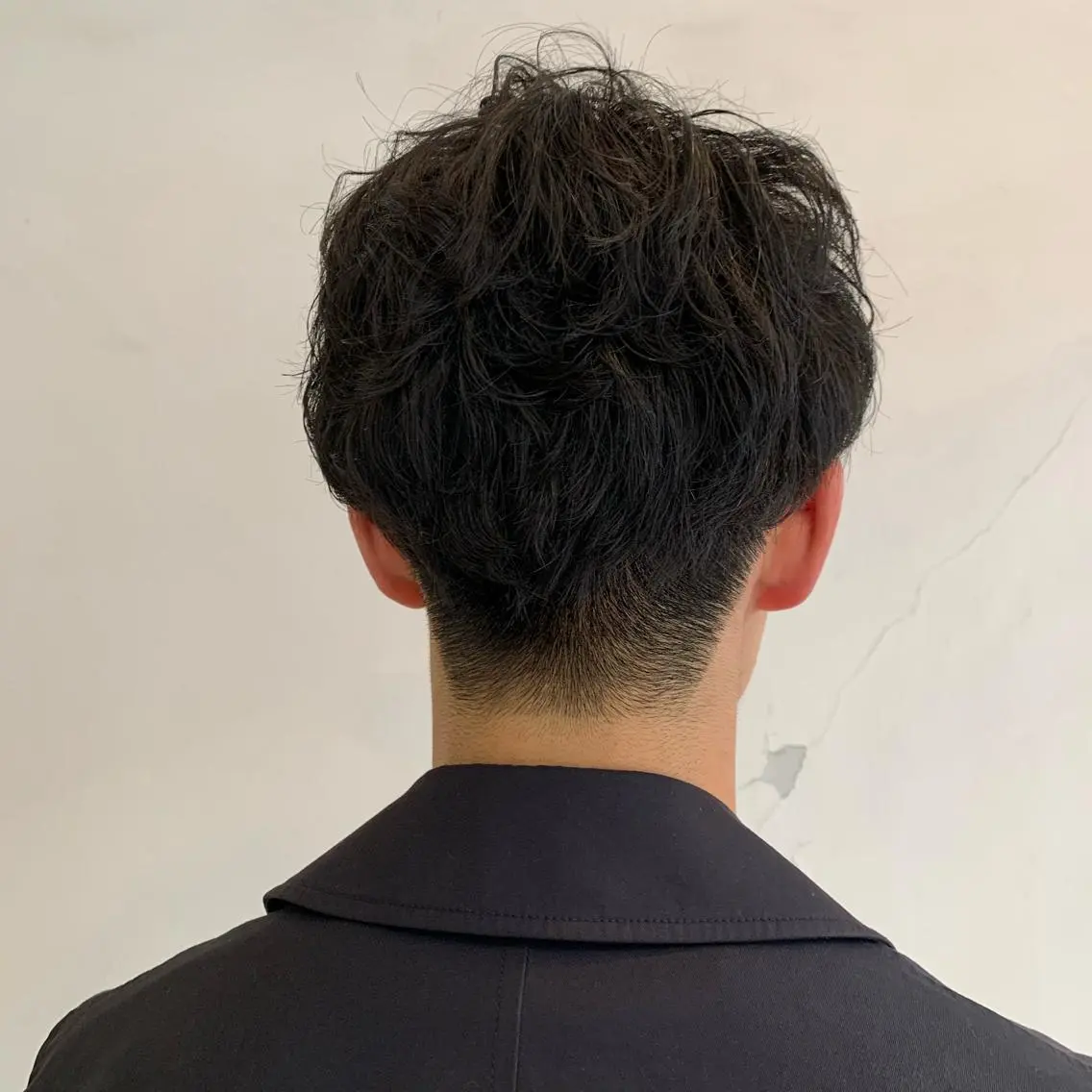 ショート メンズ カット パーマ 似合わせカットカラー ♡佐藤捺美のヘアスタイル