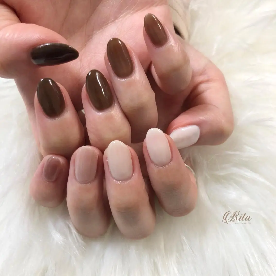 ネイル クリアネイル salon de fika【中崎町】のネイルデザイン