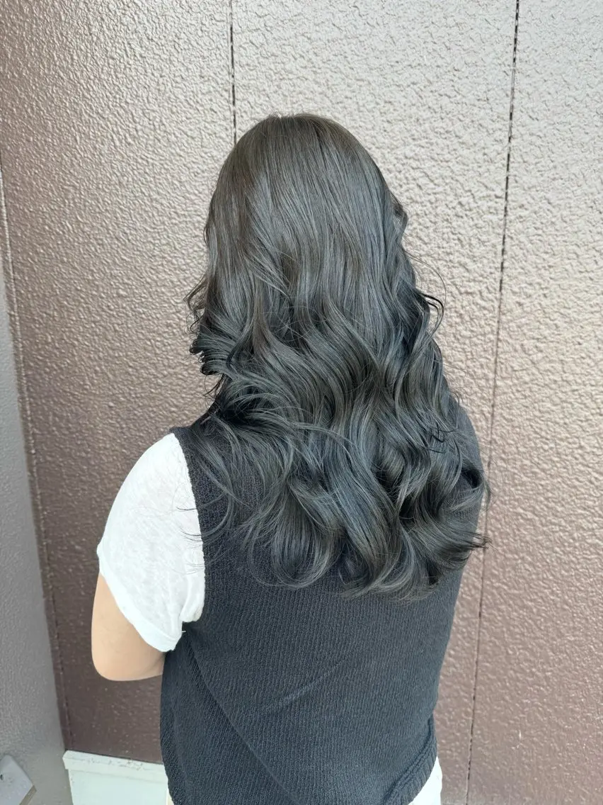 ロング カット ヘアカラー トリートメント yuimarl切田 はじめ✨のヘアスタイル