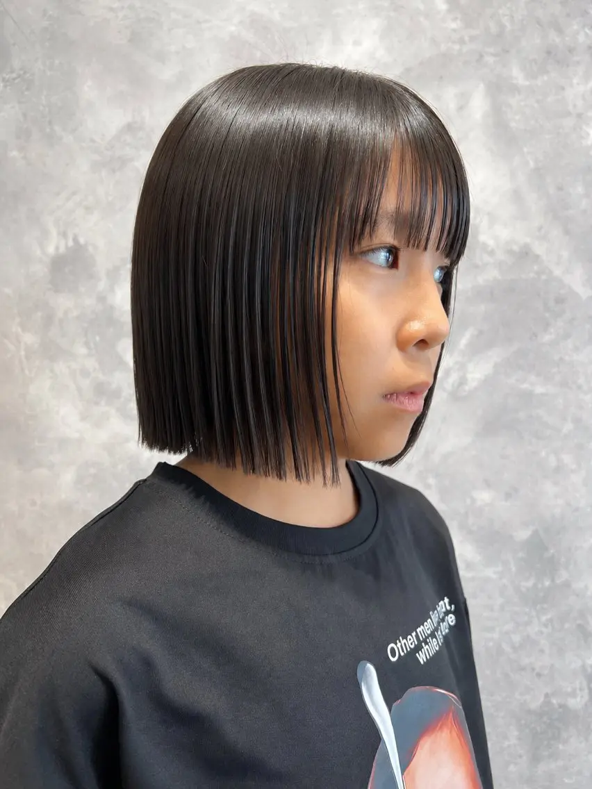 ショート ボブ T Akaneのヘアスタイル