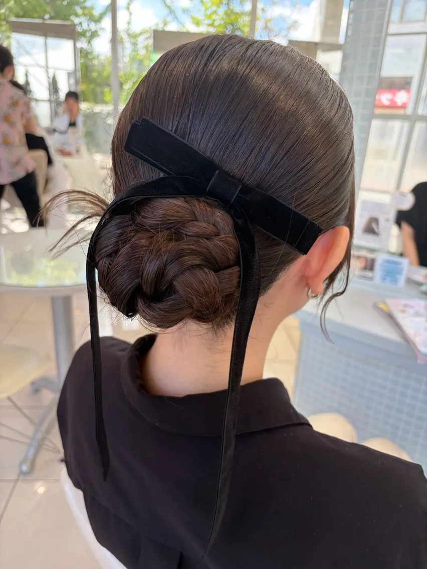 ヘアアレンジ のあ🍀ヘアカラー/ 透明感/アレンジのヘアスタイル