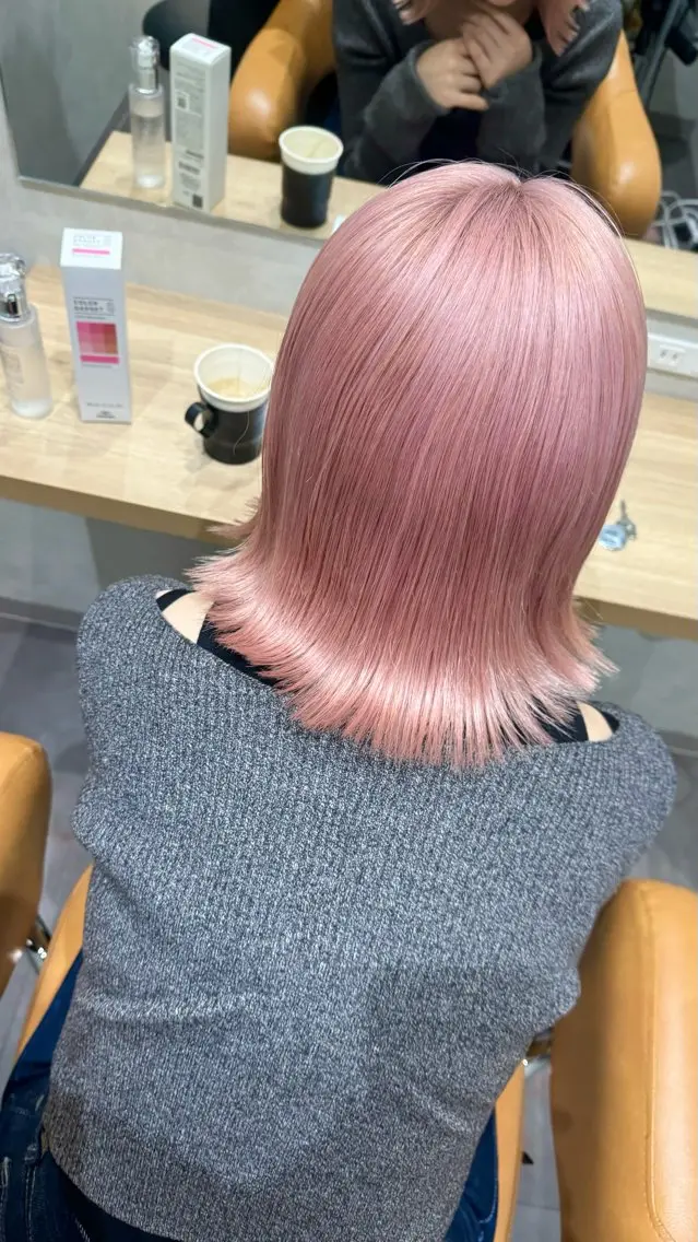 ミディアム カラー 札幌ブリーチカラー/ ダブルカラー/ドイのヘアスタイル