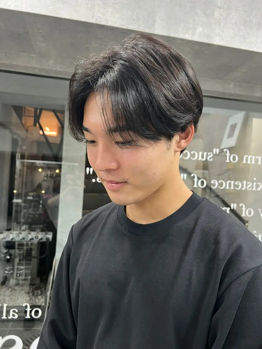 ✴︎メンズカット　【センターパート】＋ケアシャンプーの写真