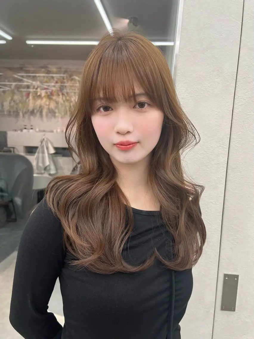 カラー カット ヘアカラー トリートメント 博多ベージュ 🐻松井傑のヘアスタイル