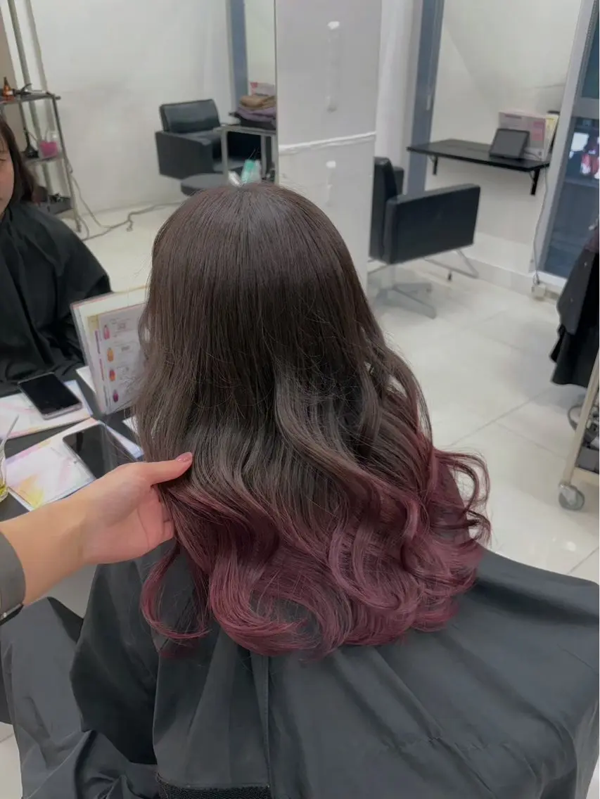 カラー ヘアカラー トリートメント ALIVE 河合優吾のヘアスタイル