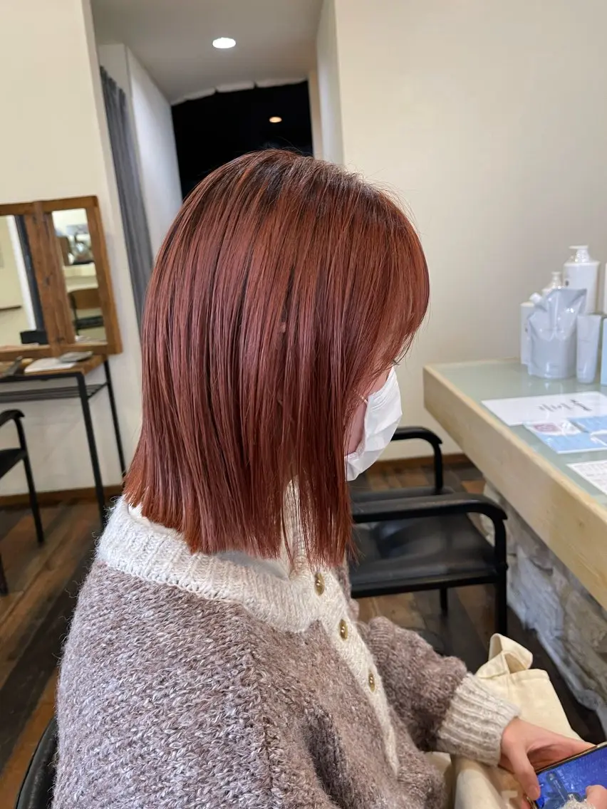 ミディアム 梶原 真帆のヘアスタイル