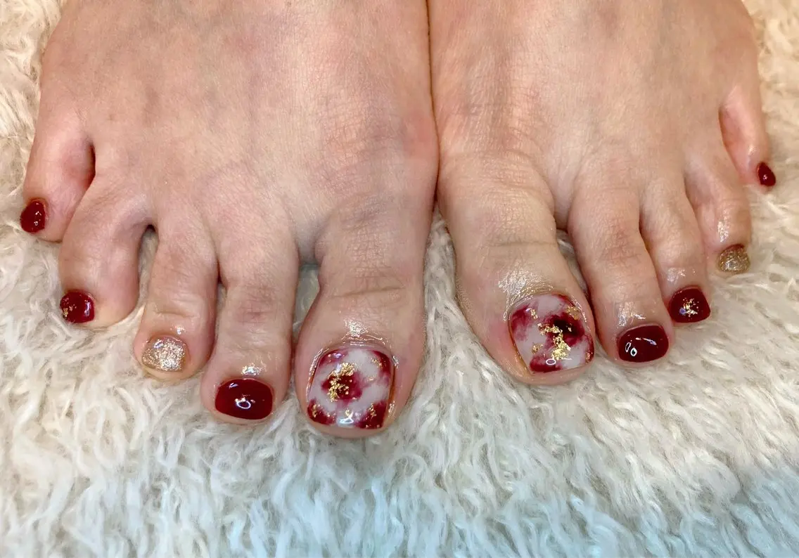ネイル フットネイル mii nailのネイルデザイン