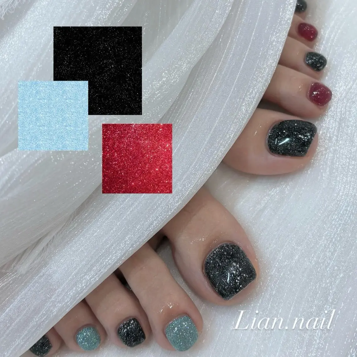 ネイル ハンドネイル フットネイル Lian nailのネイルデザイン