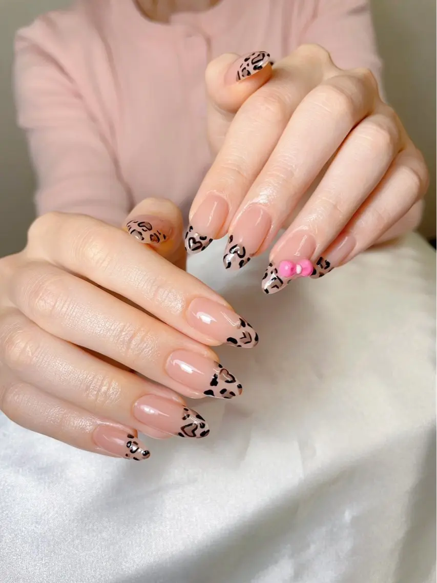 ネイル チークネイル 桜ネイル 長さ出し フットネイル ジェルネイル ハンドネイル XIINH NAIL SALONのネイルデザイン