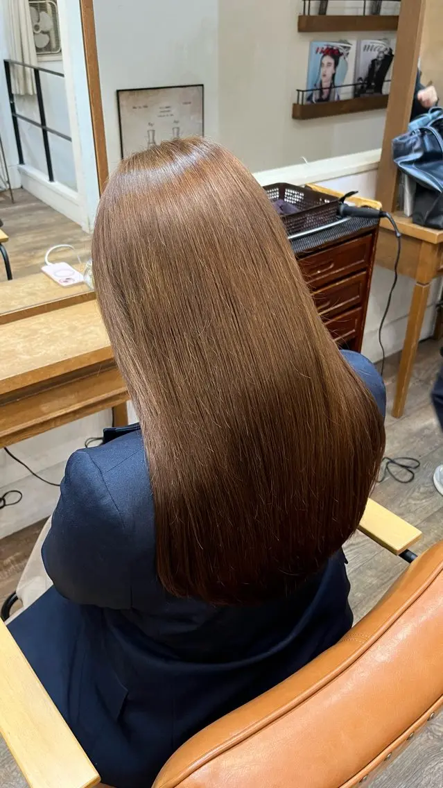 ロング トリートメント 透明感カラー🫧 nanamiのヘアスタイル