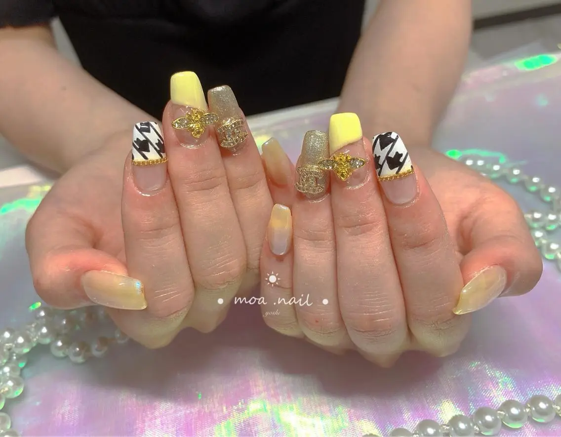 ネイル スカルプネイル MoaNail🫶 Yoshiのネイルデザイン