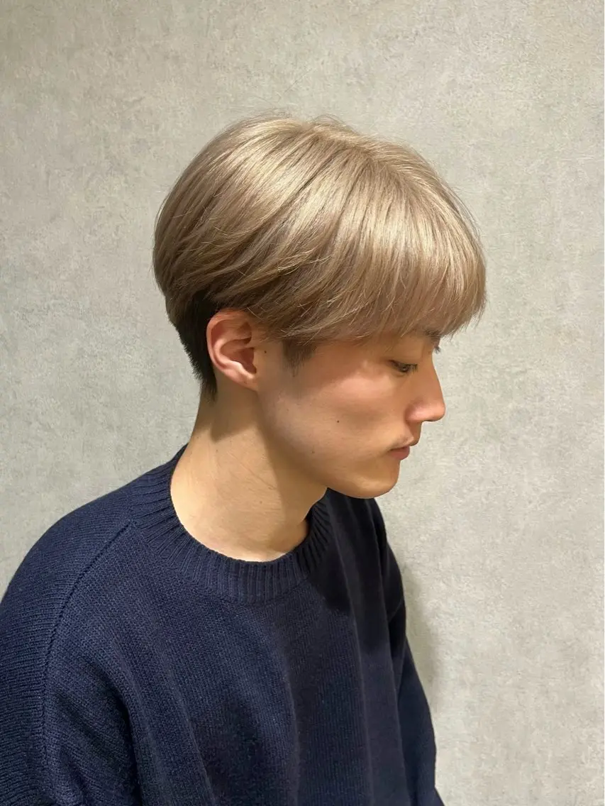 ショート カラー メンズ メンズハイトーン ハイトーンカラー KIRARI .のヘアスタイル