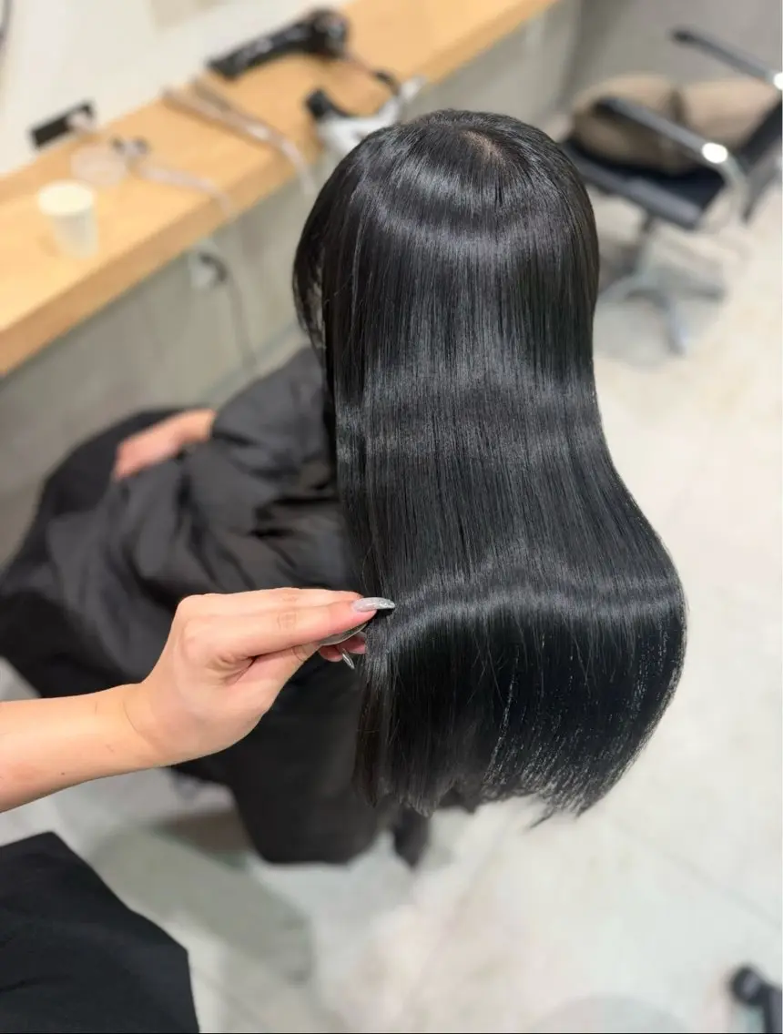 ロング 縮毛矯正 トリートメント 福岡美髪矯正 /Rinonのヘアスタイル