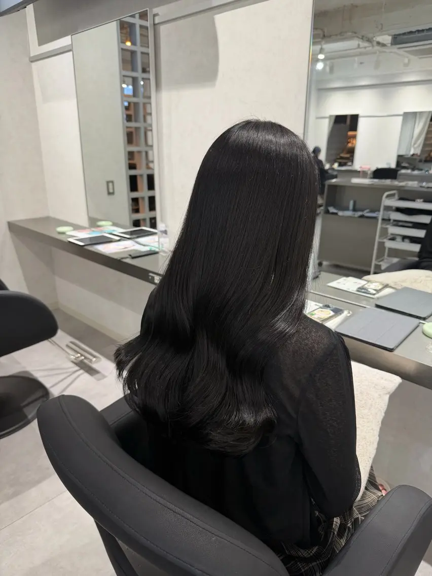 ロング カラー ヘアカラー トリートメント N°jemica 🫧REIKA🫧のヘアスタイル