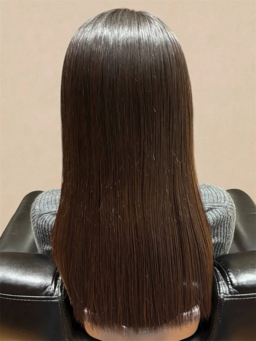 ロング メンズ✂️レディス 岩井勇磨のヘアスタイル