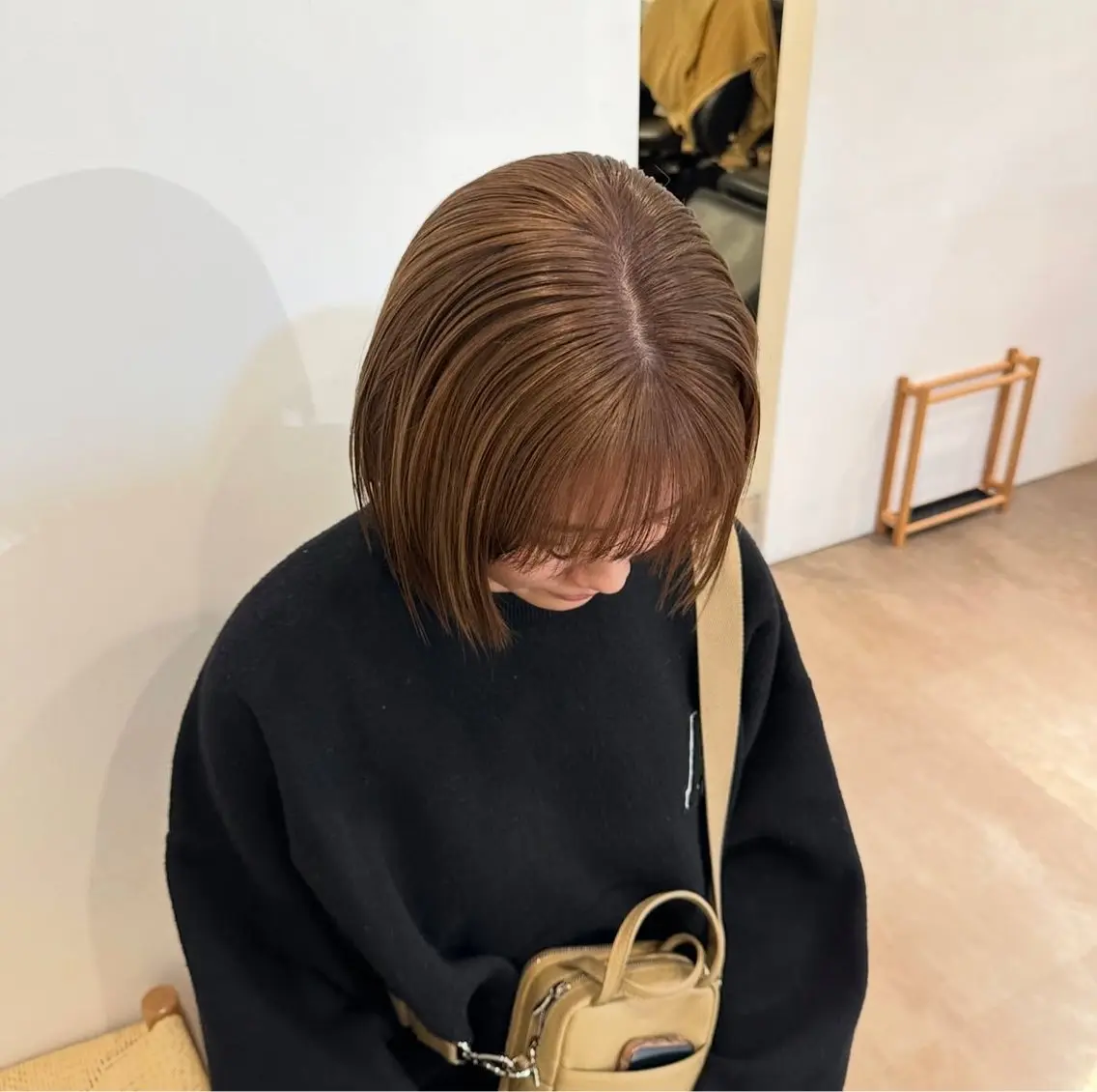 ショート カラー ベージュカラー yutaka/透明感 カラー/髪質改善🤎のヘアスタイル