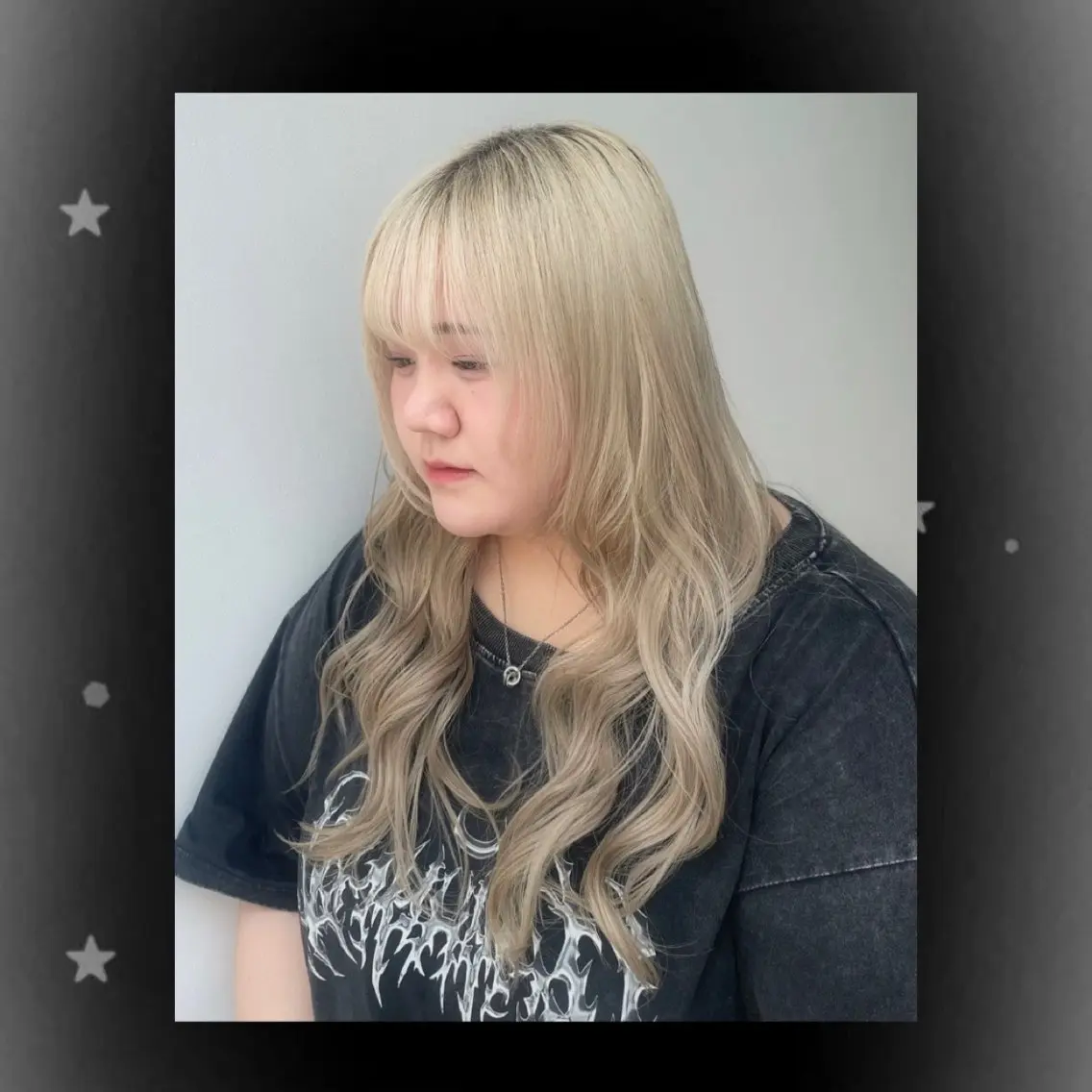 ヘアアレンジ 𝐌𝐢𝐮♥透明感 カラー♥のヘアスタイル