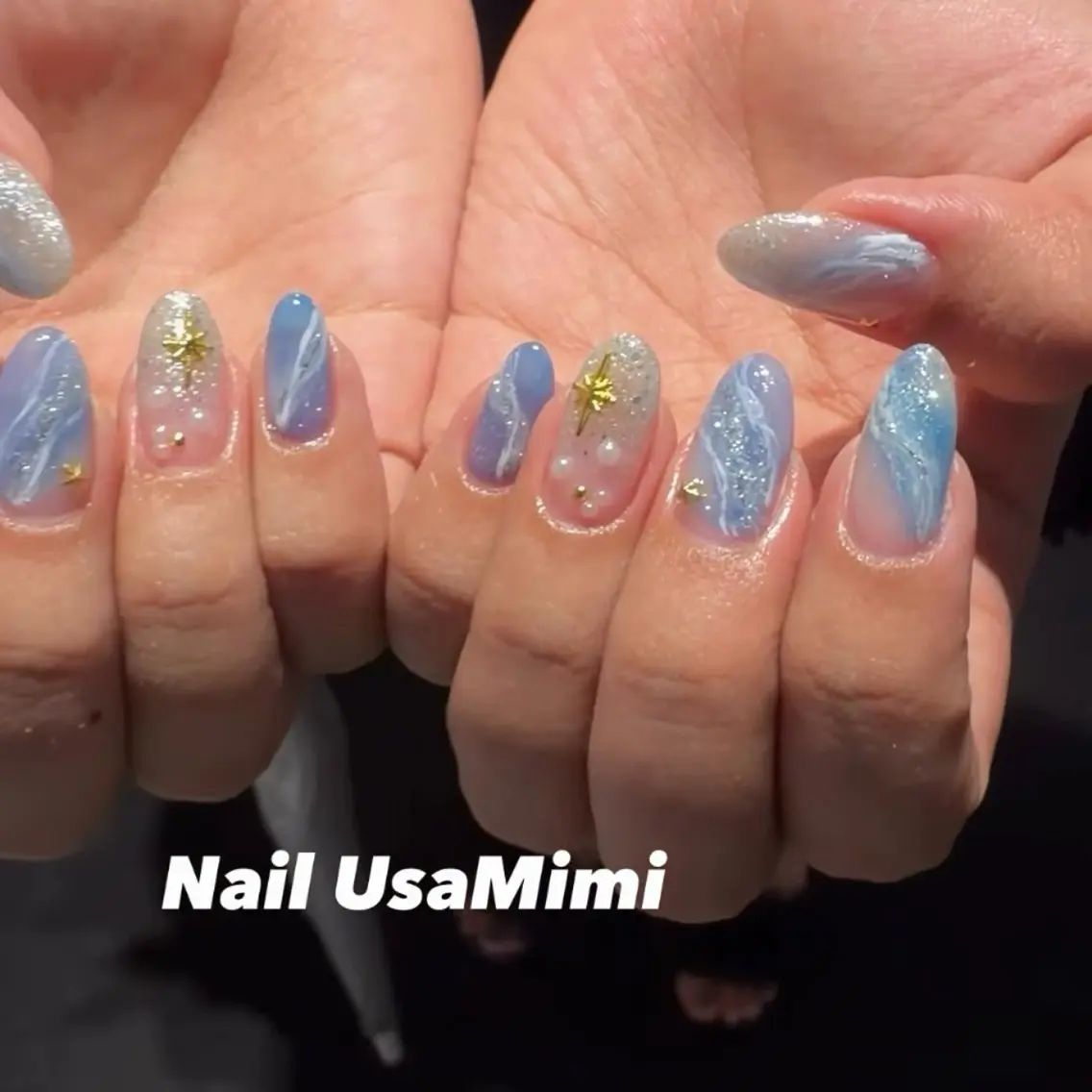 ネイル ハンドネイル 本町ネイルNail UsaMimiのネイルデザイン