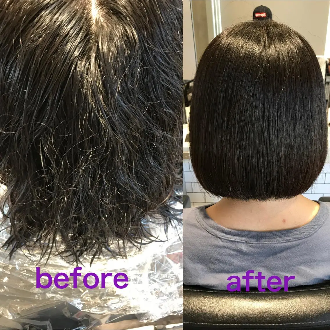 ミディアム パーマ Ｋ Ｋのヘアスタイル