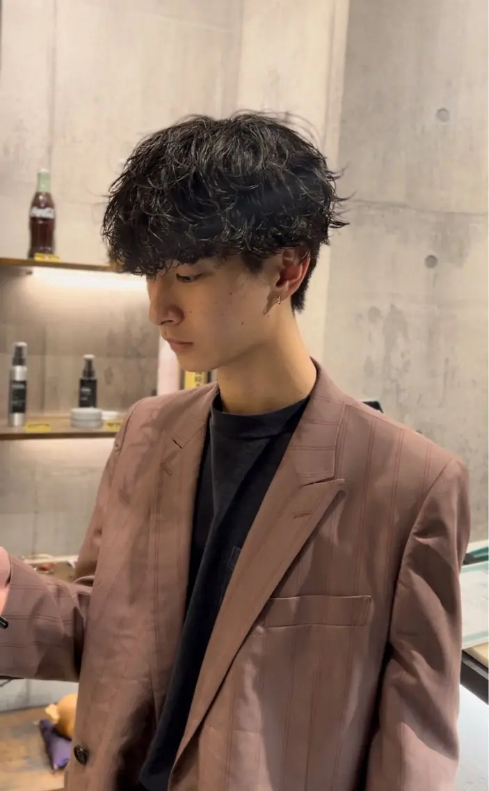 カット&シャドウパーマモデル様募集中の写真