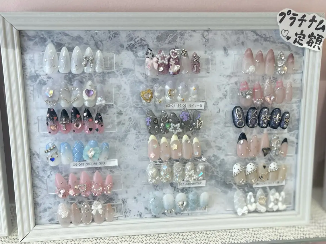 【ジェル】プラチナム定額 ¥9,500 初回ジェルオフ無料の写真