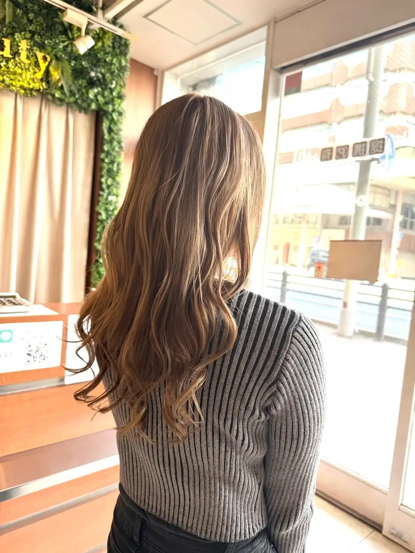 カラー カット ヘアカラー トリートメント 本田 卓也のヘアスタイル