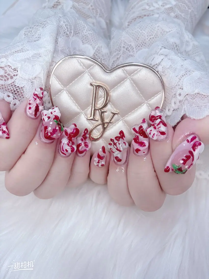 ネイル クリアネイル ロングネイル ハンドネイル mini nailのネイルデザイン