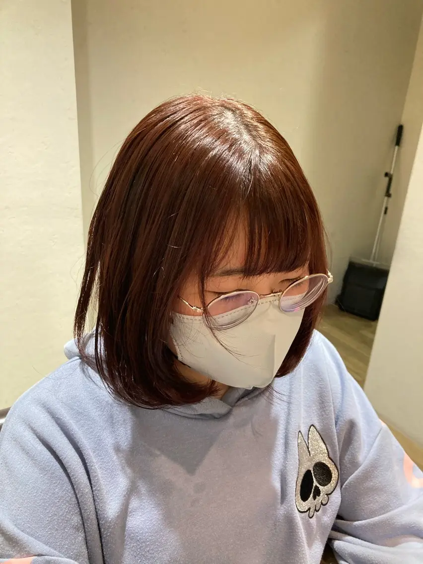 ショート 川畑 心子のヘアスタイル
