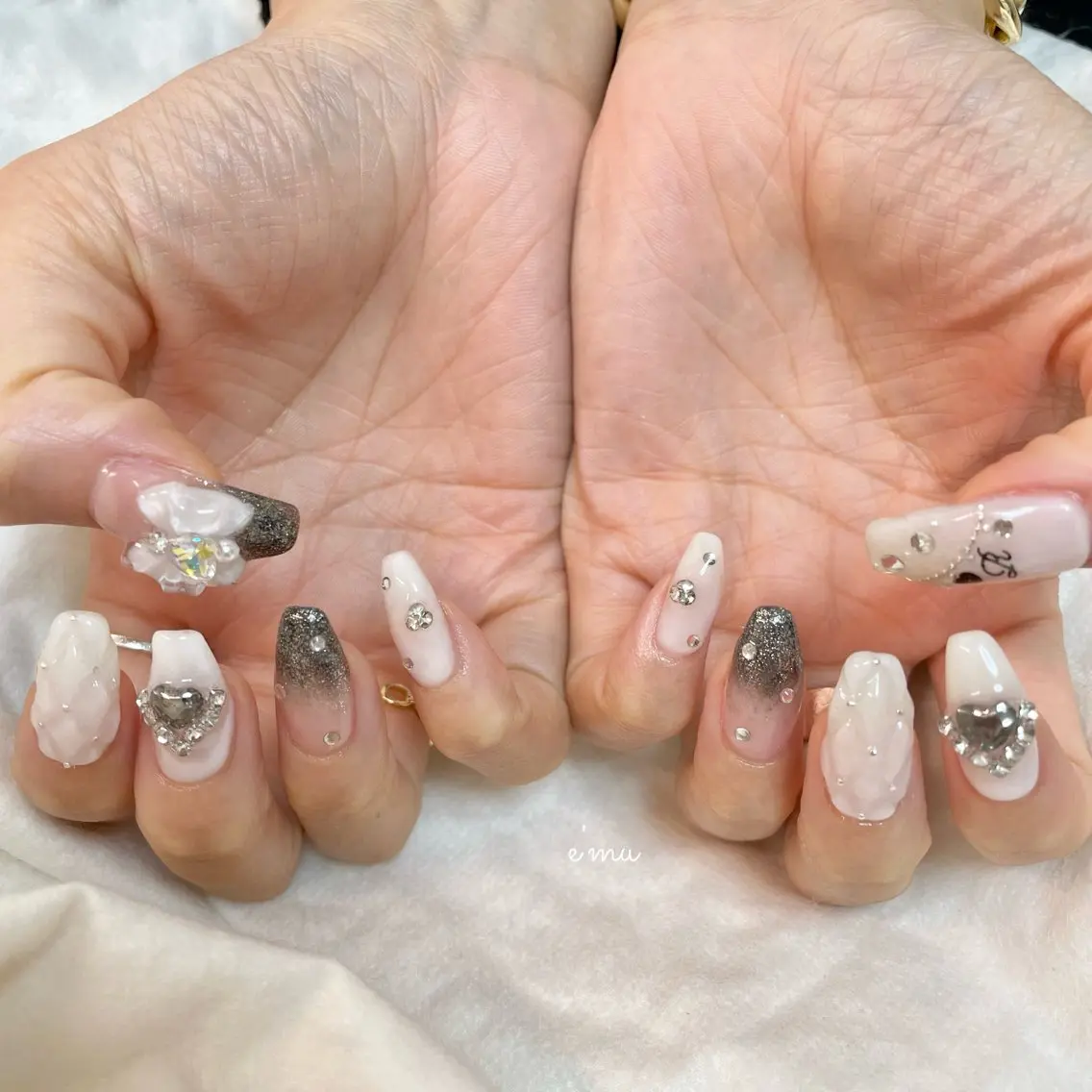 ネイル ハンドネイル nail salon e'mu💐のネイルデザイン