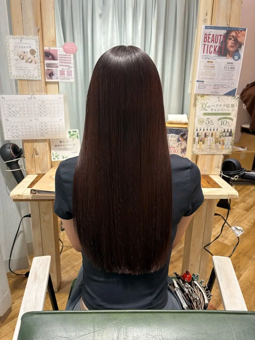 ロング 近藤 透明感カラー🫧のヘアスタイル
