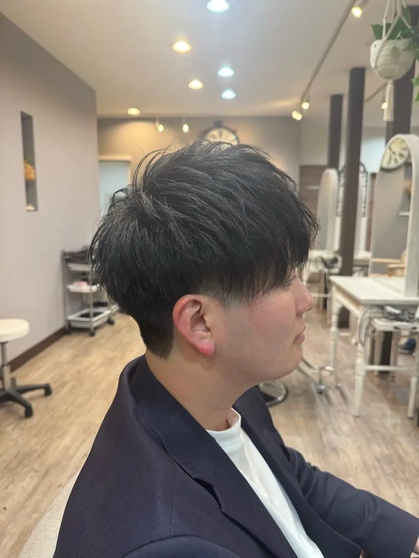 ショート メンズ フェードカット メンズカット／パーマ 山口泰広のヘアスタイル