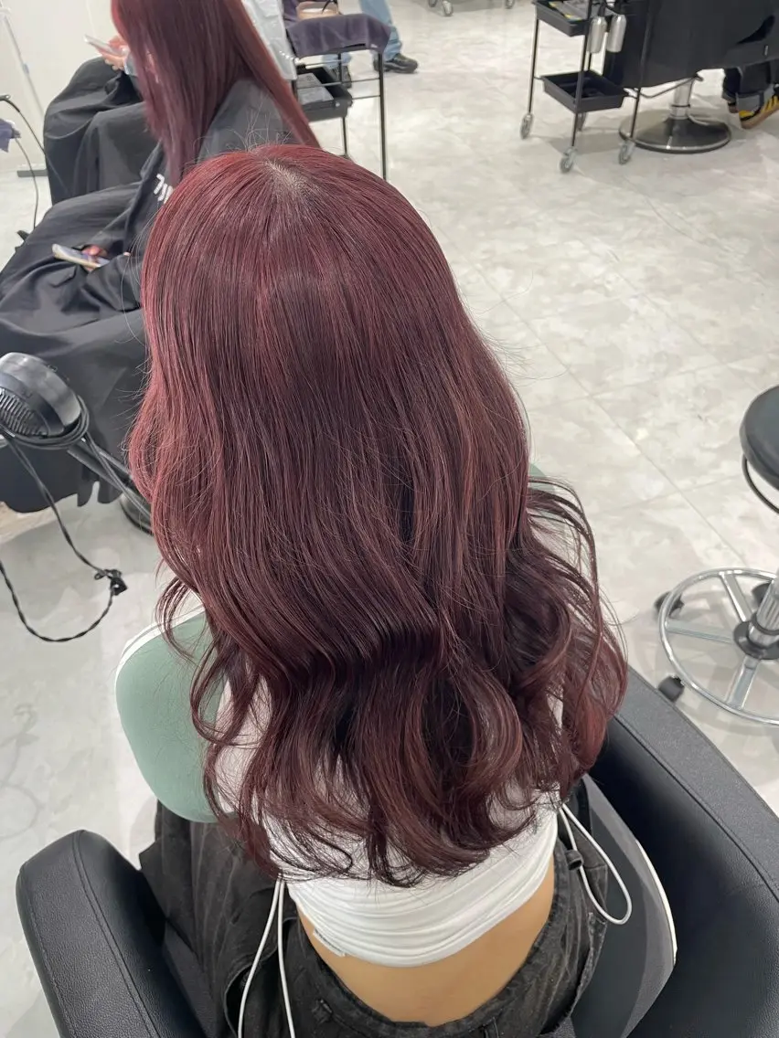 カラー 🤍ブリーチなし ブラウンhimi🤍のヘアスタイル