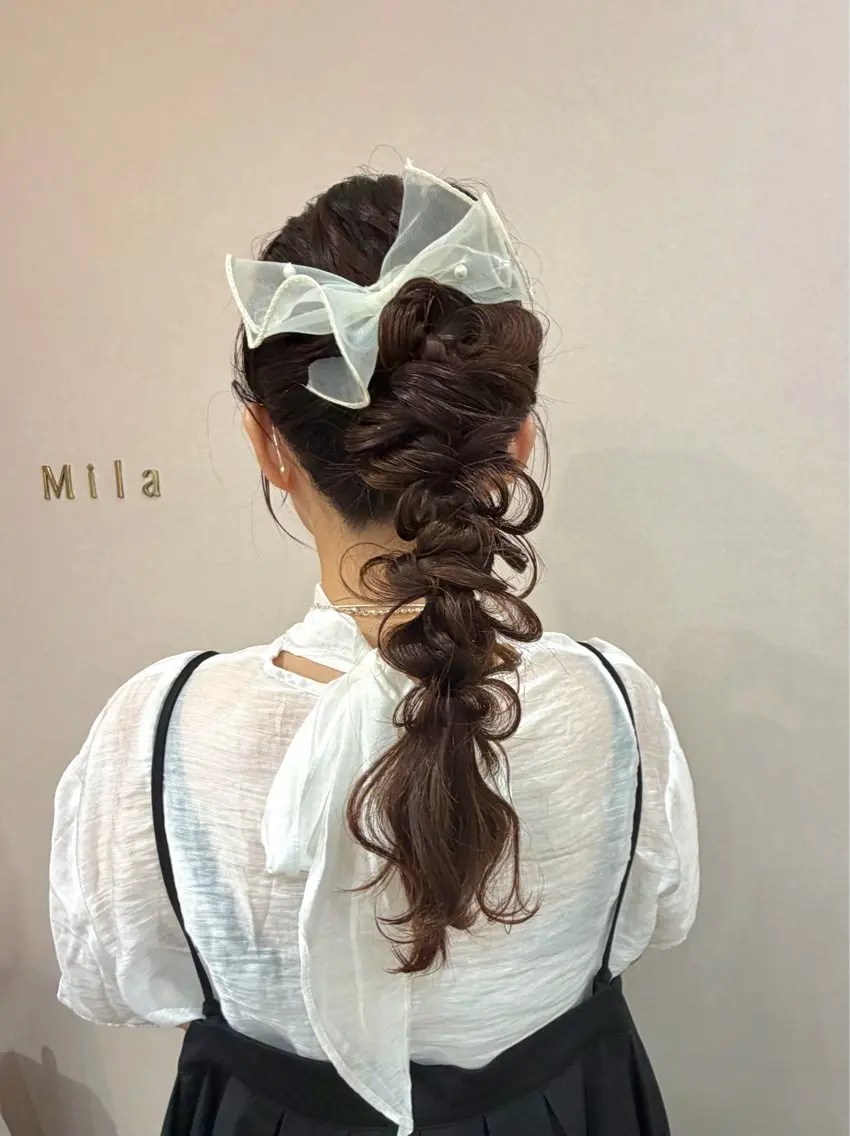 ヘアアレンジ Mila Makiのヘアスタイル