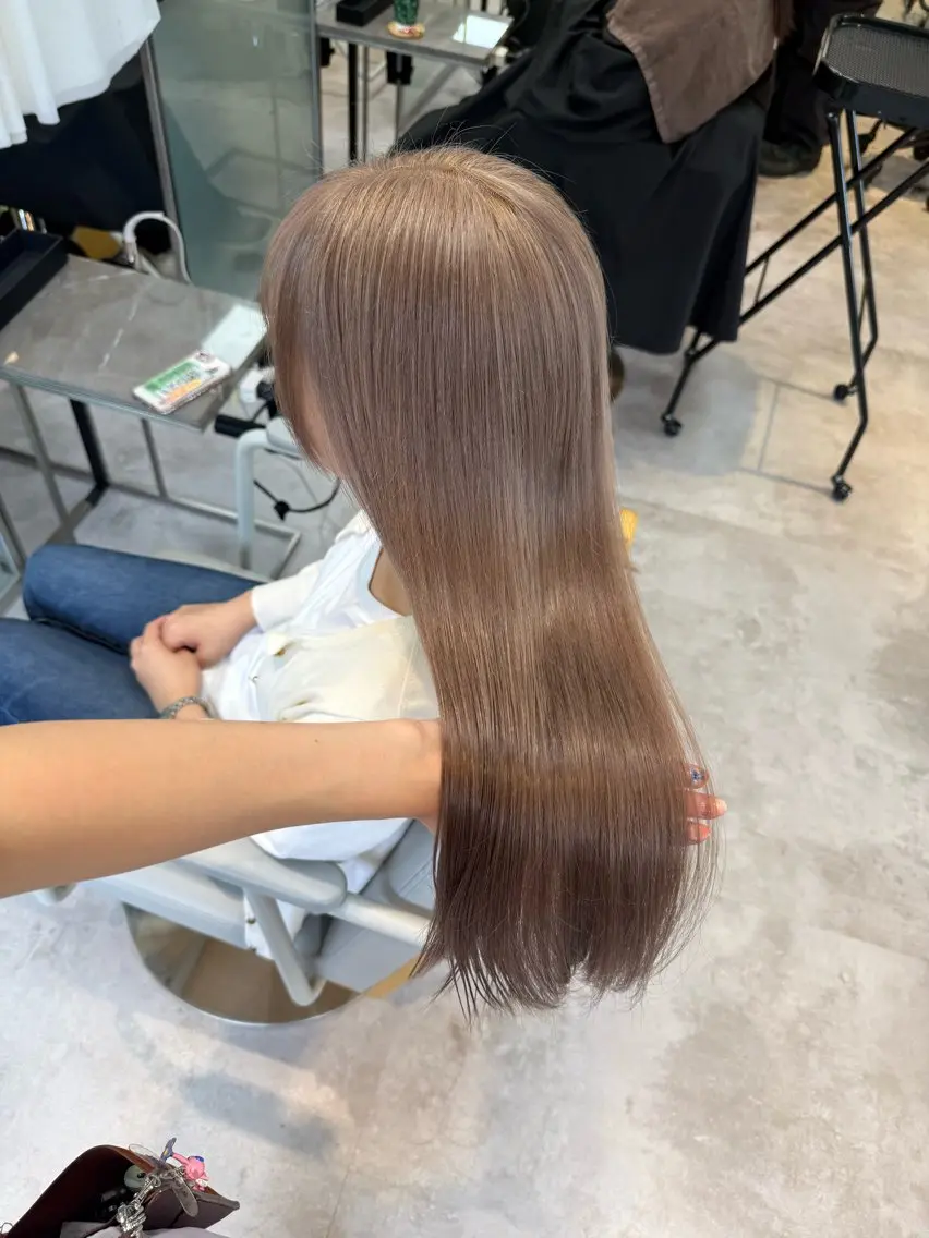 ロング カラー カット ヘアカラー トリートメント 伶風/ ボブのヘアスタイル