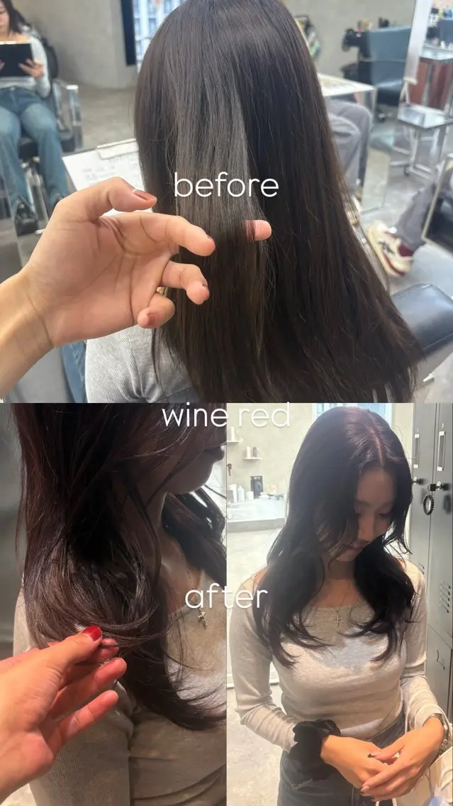 ロング カラー ヘアカラー トリートメント 金森 禅のヘアスタイル