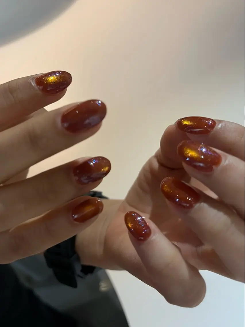ネイル マグネットネイル Hi,nail harukaのネイルデザイン