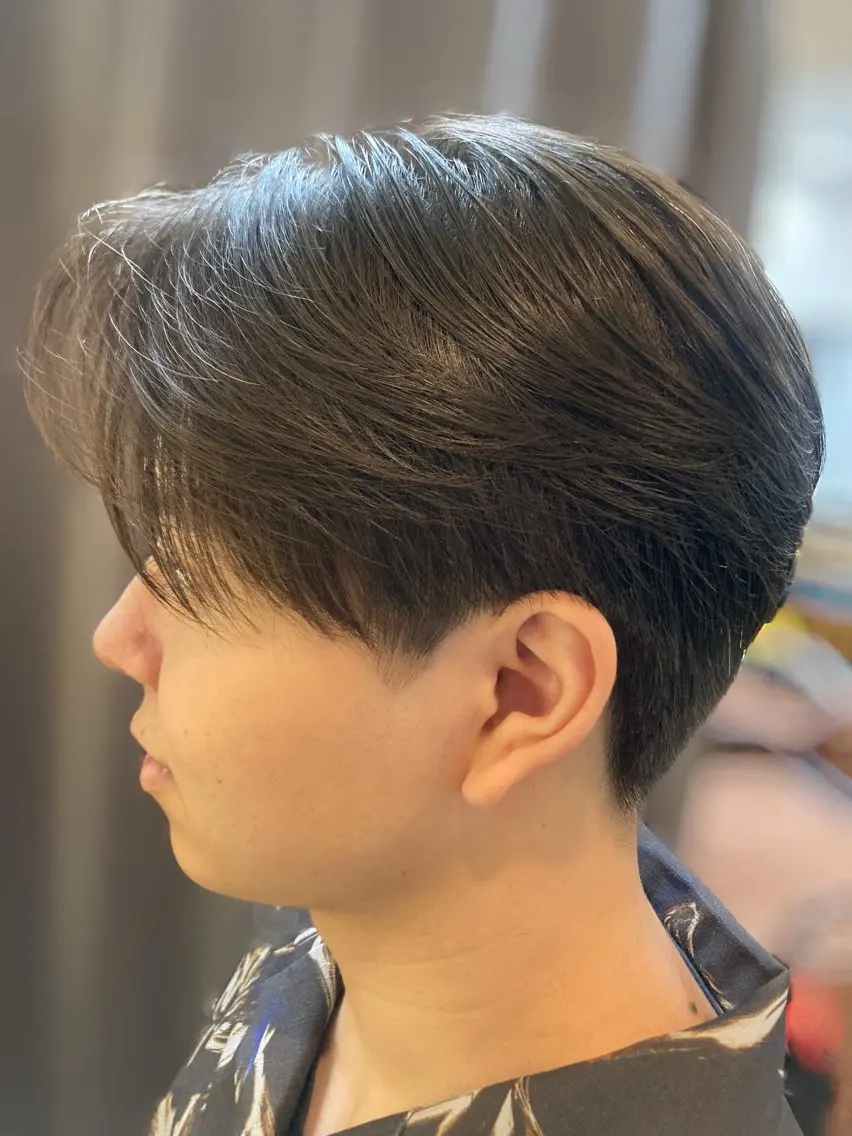 メンズ ビジネス ツーブロック 長谷川 ゆりのヘアスタイル