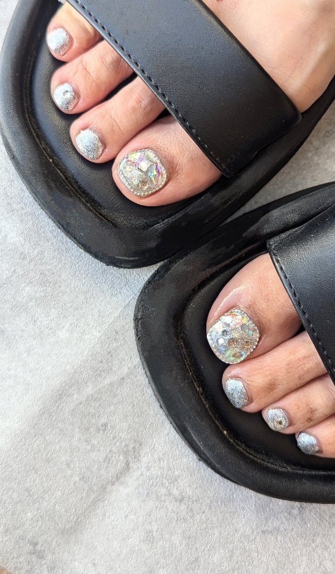 ネイル フットネイル フットネイル 推しネイル | 　aycnailのネイルデザイン